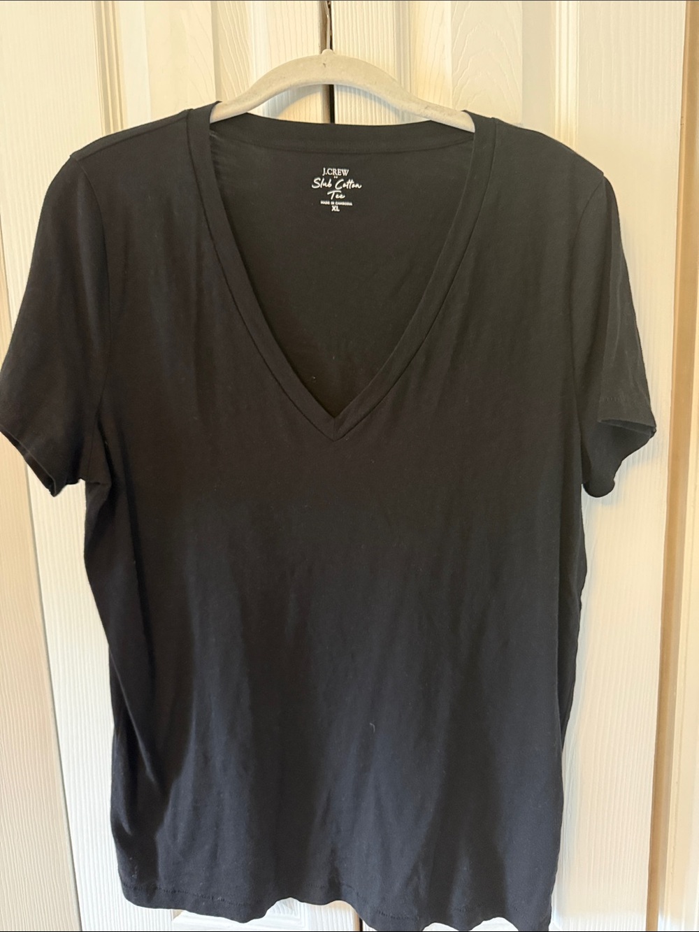 J. Crew Slub Cotton Tee - XL